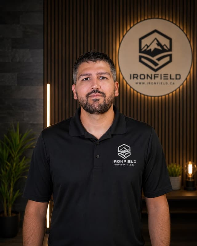 Nick Gonzalez, founder of IronField