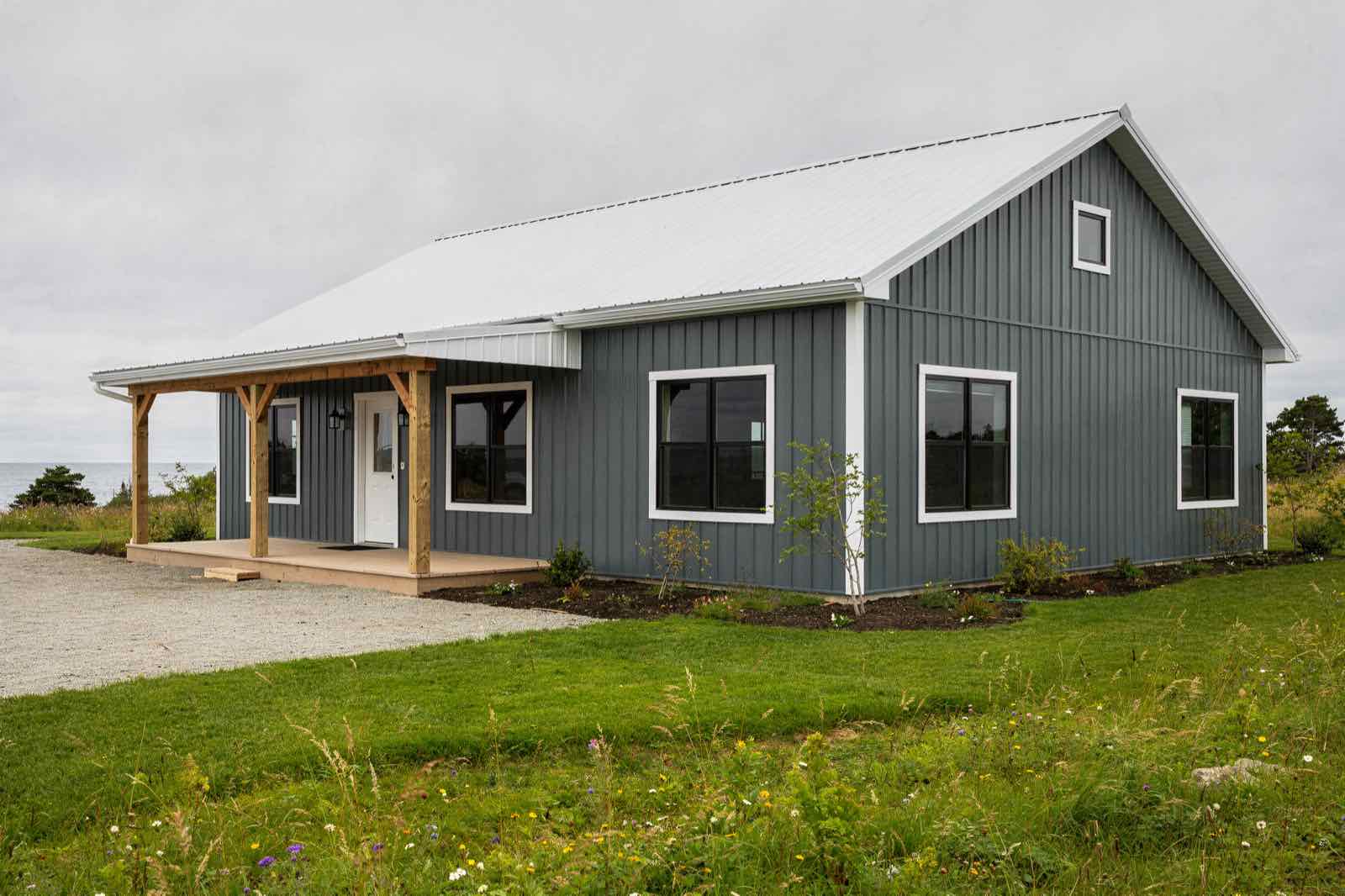 Aspen Family barndominium, illustrative rendering