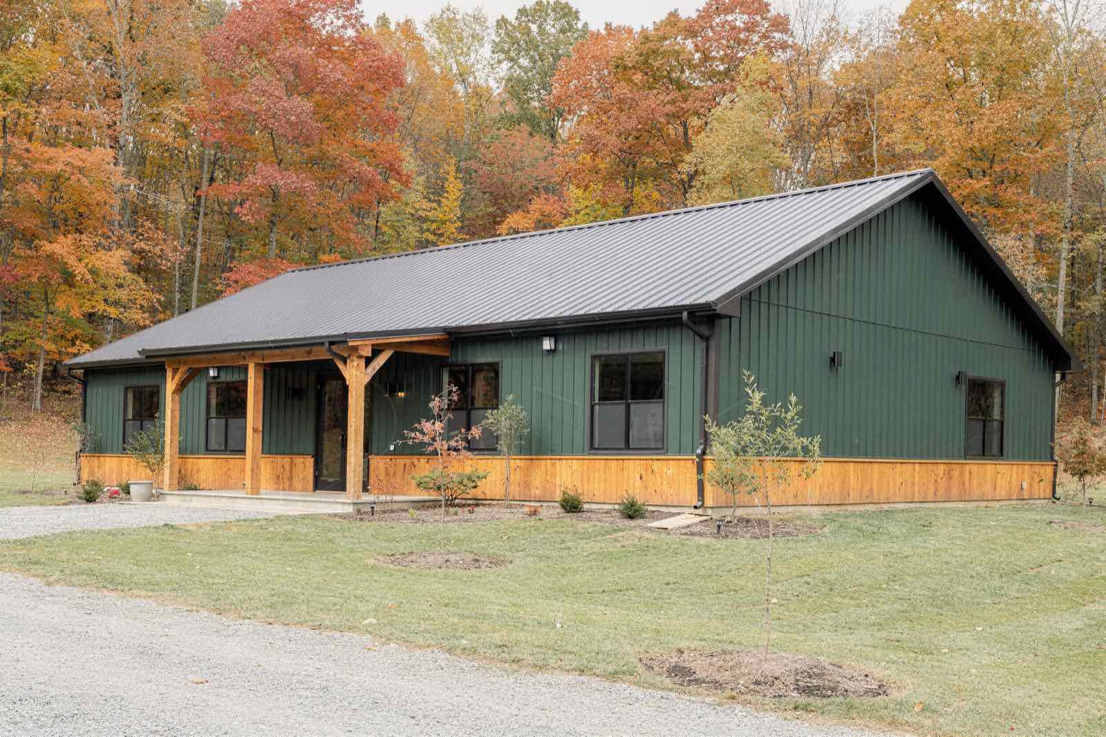 Cornerstone barndominium, illustrative rendering
