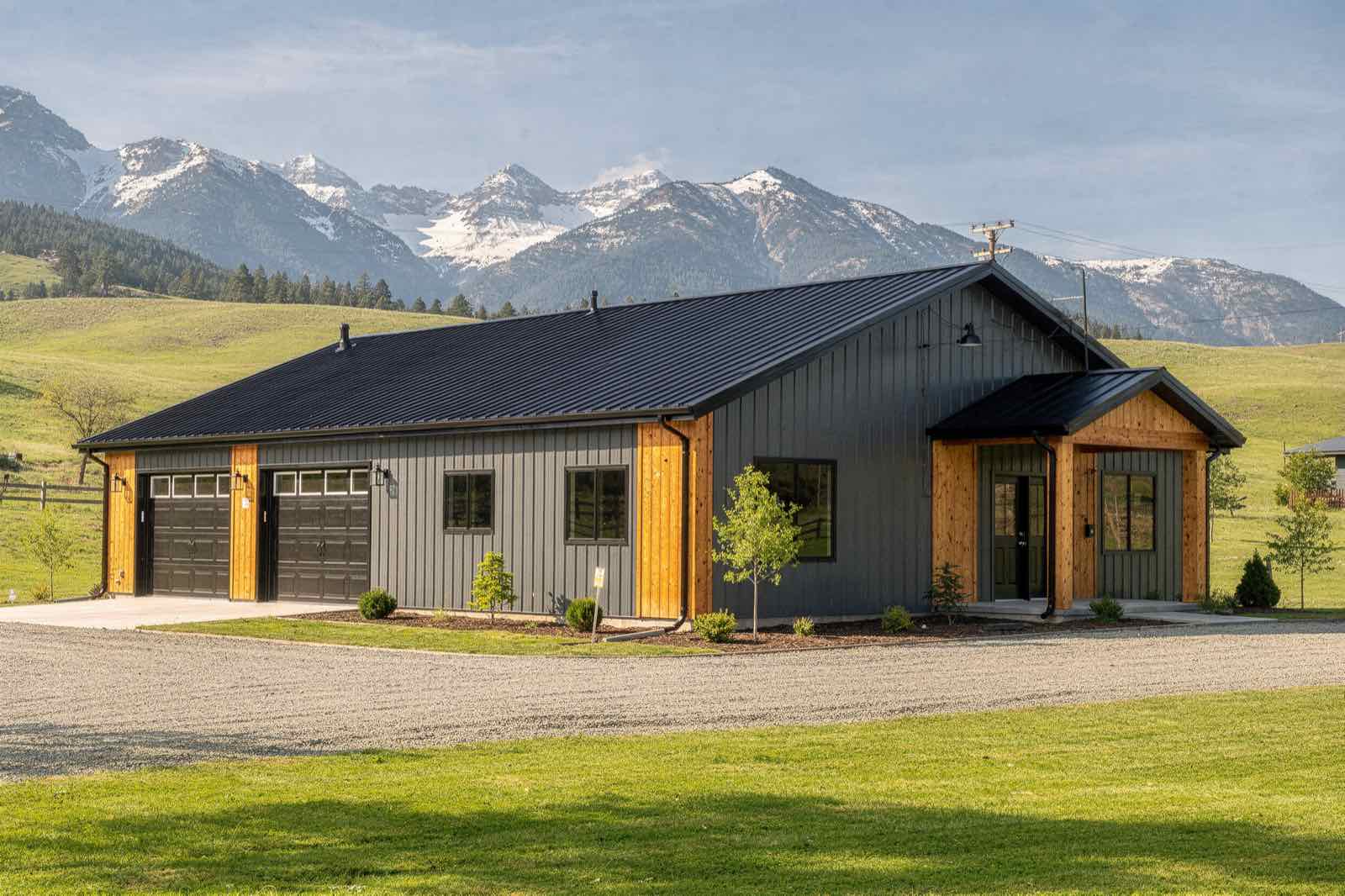 Bunkhouse barndominium, illustrative rendering
