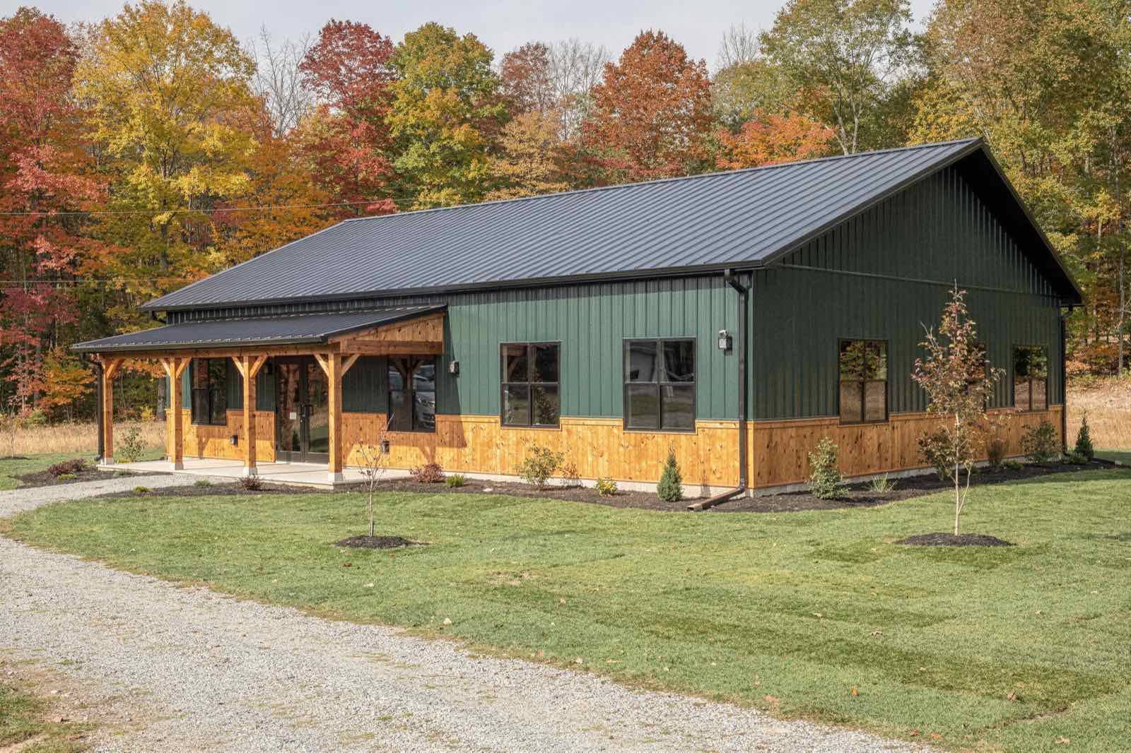 Ranchland barndominium, illustrative rendering